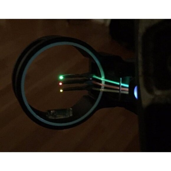 Compound Bow Optic LED Sight Light Thread Universal Fit, 3/8-32 - Picture 2 of 2